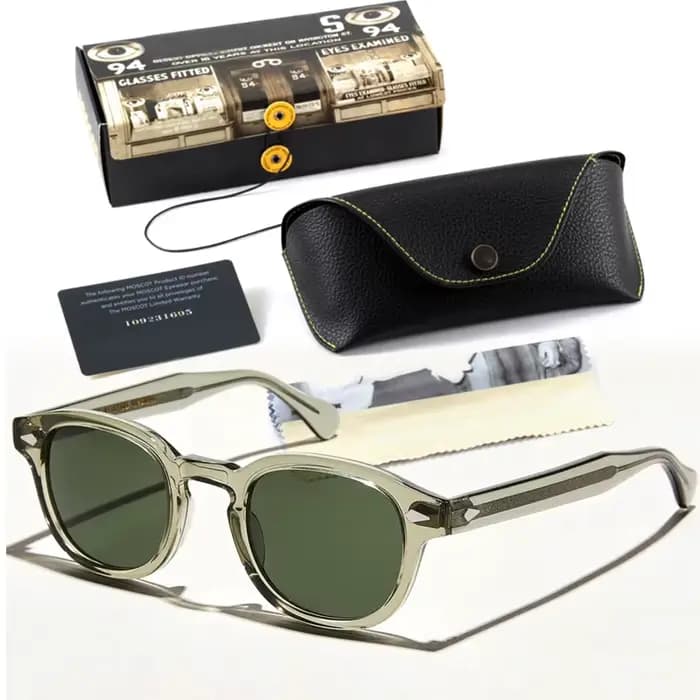 Lunettes de soleil homme Johnny Depp Lemtosh lunettes de soleil polarisées femme marque de luxe Vint