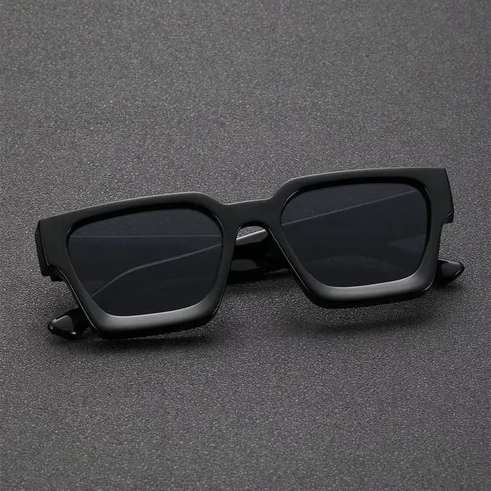 Rétro noir millionnaire nuances lunettes de soleil de luxe 2025 pour hommes concepteur célèbre marqu