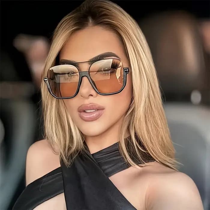 Lunettes de soleil pilote rétro en métal pour femmes, mode Style coréen, nuances carrées, tendance I