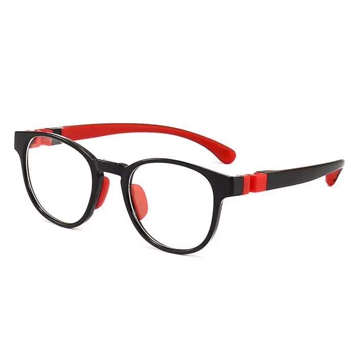 Lunettes anti-UV flexibles à miroir plat pour enfants, accessoires de lunettes anti-lumière bleue, p