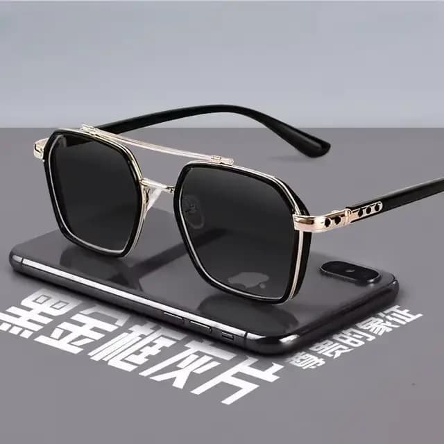 Lunettes de soleil tendance pour hommes, lunettes de soleil professionnelles jour et nuit, lunettes 