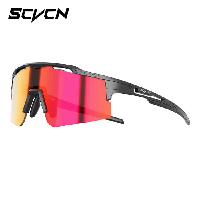 Lunettes de soleil de sport SCVCN UV400 pour la randonnée, le cyclisme, la course à pied, l'escalade