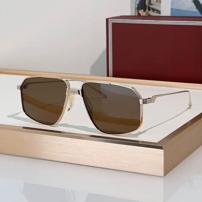 JMM JAGGER pilote Design marque de luxe lunettes de soleil homme femmes alliage Style bouclier à la 