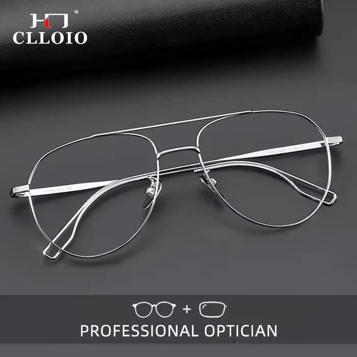 CLLOIO mode Ultra léger titane cadre lunettes pour hommes femmes lecture Anti lumière bleue lunettes