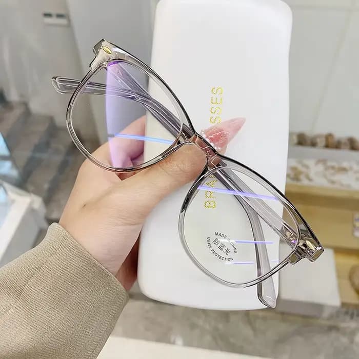 -1.0-1.5-2.0-2.5-3.0 à-6.0 lunettes de myopie finies transparentes hommes femmes lunettes noires lun