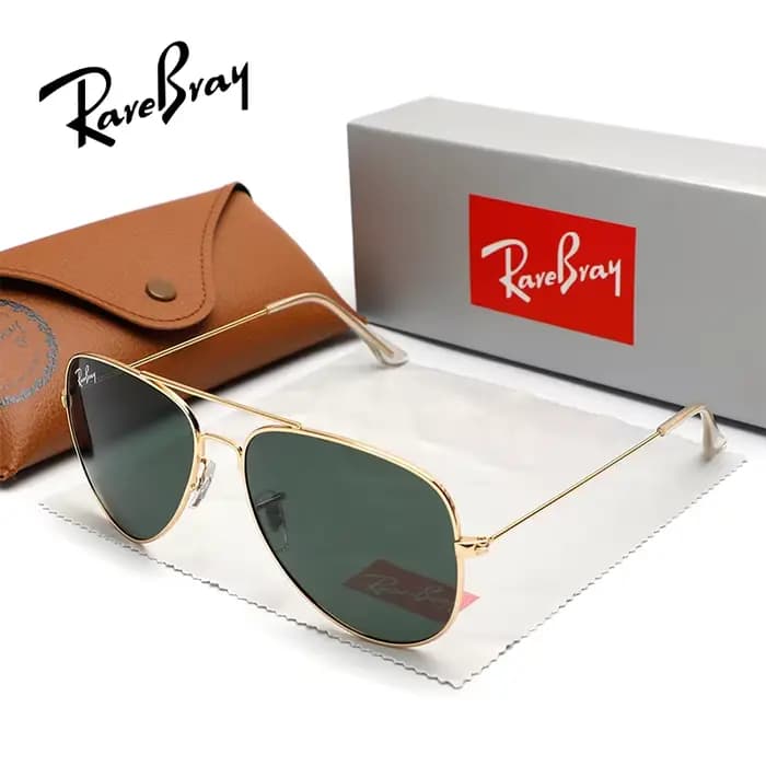 RareBray marque originale unisexe pilote lunettes de soleil Retrio à la mode UV400 polarisées condui