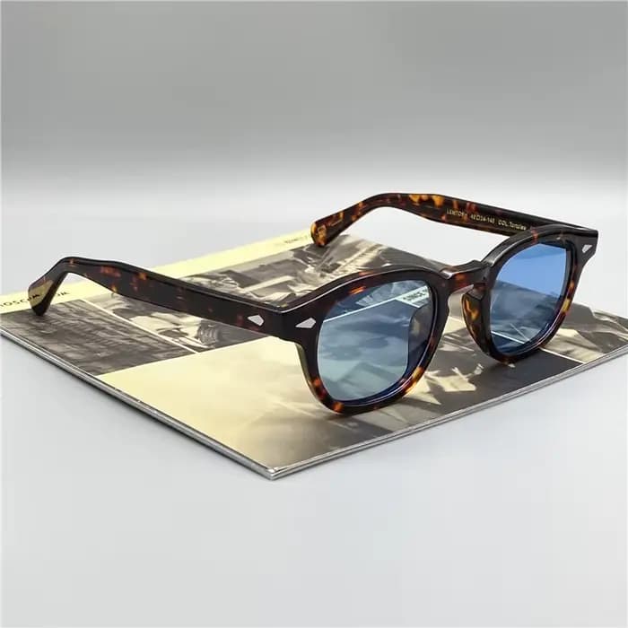 Johnny Depp Lemtosh lunettes de soleil polarisées pour hommes et femmes luxe rétro mode acétate cadr
