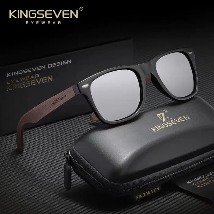 Lunettes de soleil polarisées vintage KINGSEVEN, protection UV400, anti-éblouissement, pour la condu