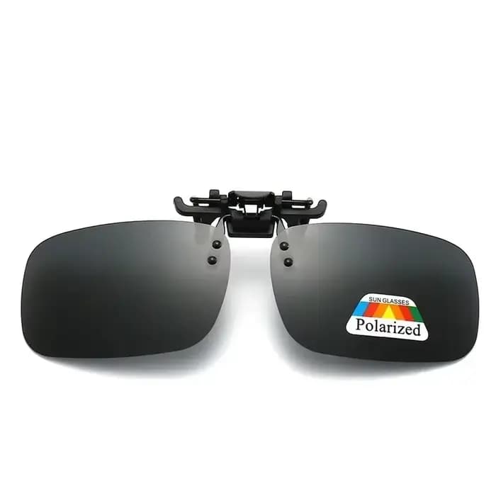 1 pièces Vintage polarisé Clip sur lunettes de soleil pour femmes hommes UV400 HD conduite Vision no