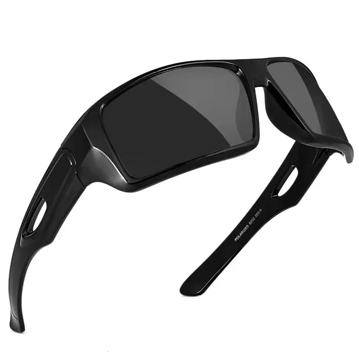 Prévention Jcorde I-Lunettes de soleil polarisées pour hommes et femmes, rondes, lunettes de sport p