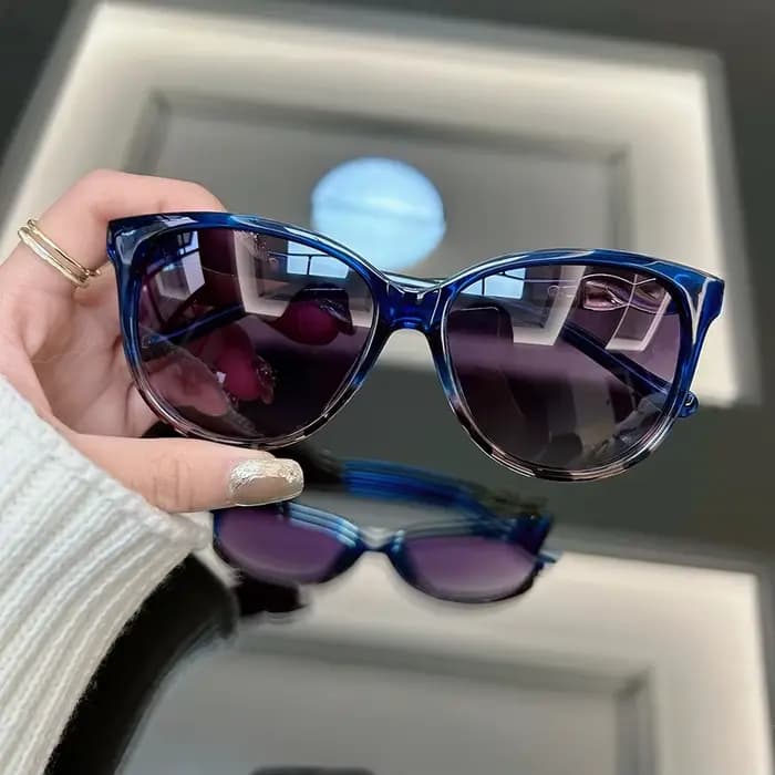 Lunettes De soleil rétro œil De chat pour femmes et hommes, mode Vintage, marque De styliste, miroir