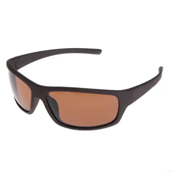 Lunettes de soleil polarisées pour hommes, Design de marque, marron, sport, rectangulaires, verres d