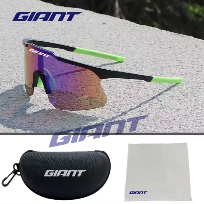 Lunettes de cyclisme géantes, ultra-légères, unisexes, anti-buée, lunettes de VTT, lunettes de sport