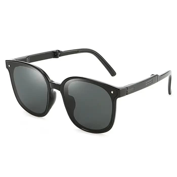 Lunettes de soleil pliables avec Protection UV, pare-soleil pliable à la mode pour hommes et femmes