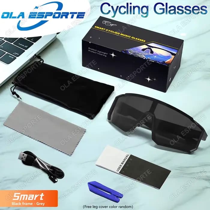 Lunettes intelligentes Bluetooth 5.3, pour écouter de musique, appels téléphoniques, cyclisme, casqu