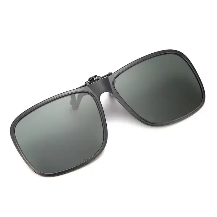 Lunettes de soleil polarisées à Clip rabattable pour la conduite, lentille photochromique Anti-éblou