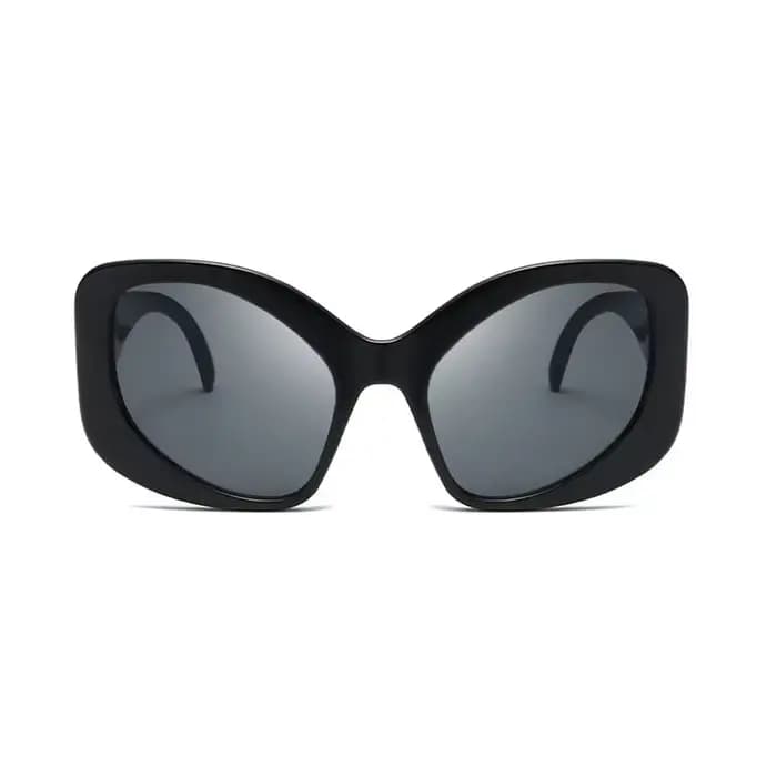 Lunettes de soleil vintage à grande monture pour hommes et femmes, lunettes de soleil de créateurs d