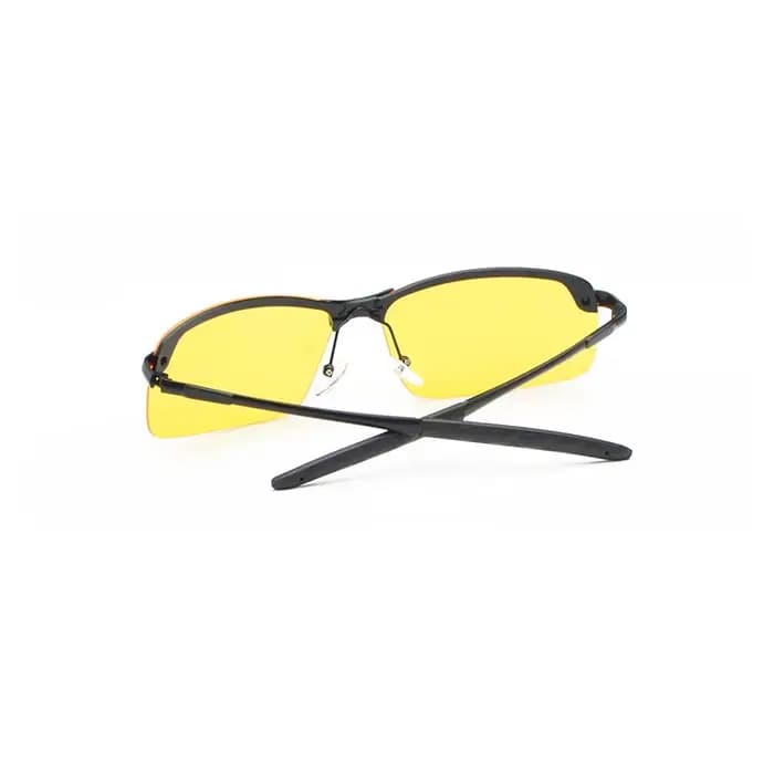 Lunettes de soleil de conduite de nuit polarisées jaunes pour hommes et femmes, lunettes de soleil s