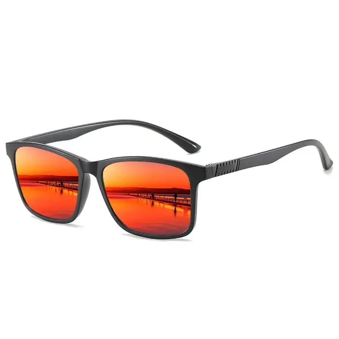 6 Paires de Lunettes de Soleil Carrées Vintage à Carreaux Tendance pour Hommes et Femmes, Idéales po
