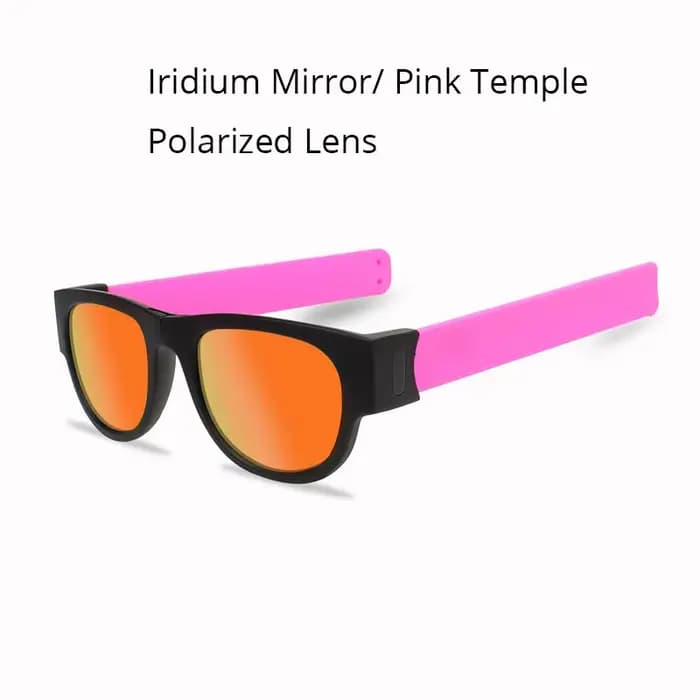 Lunettes de soleil à claquettes pour hommes et femmes, miroir polarisé, bracelet à claquettes, nuanc