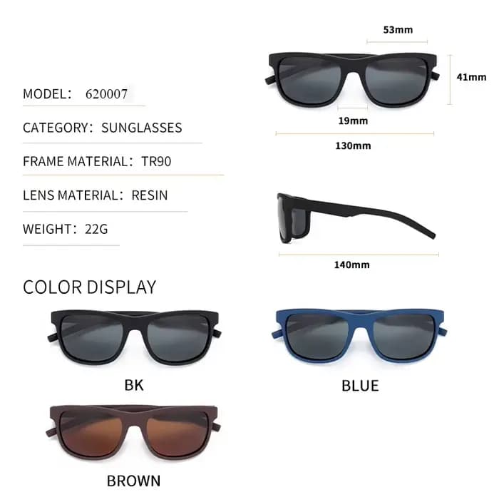 ZENOTTIC Protection UV lunettes de soleil de cyclisme polarisées pour hommes femmes TR90 conduite om