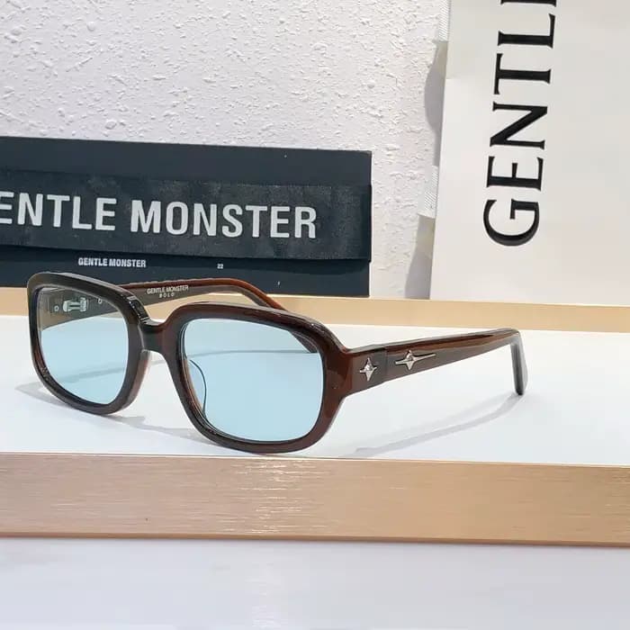 GENTLE MONSTER NOIZER Lunettes de soleil de luxe décontractées populaires pour hommes et femmes, sur