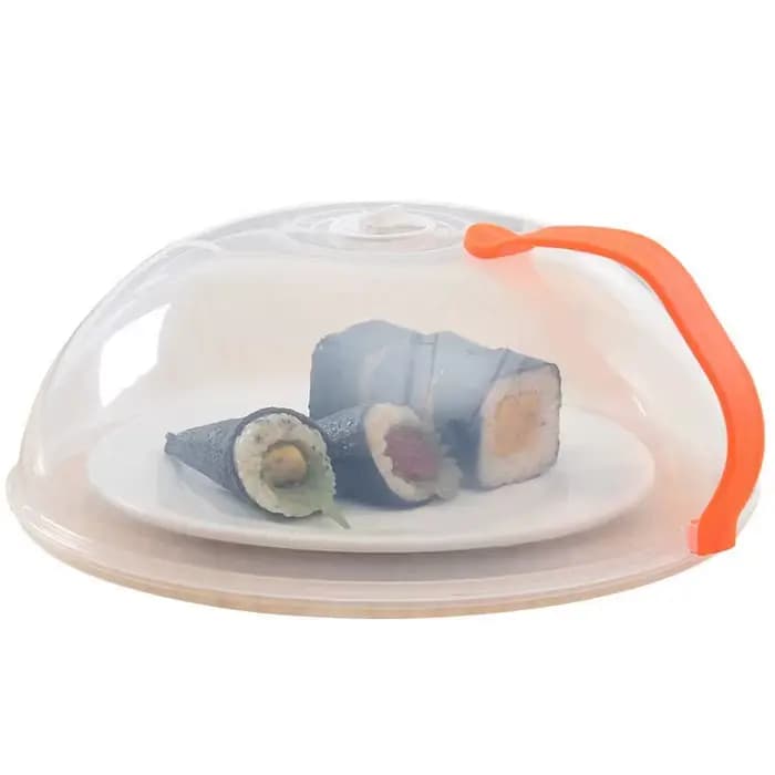 Protection anti-éclaboussures pour micro-ondes : Protection anti-éclaboussures transparente épaissie