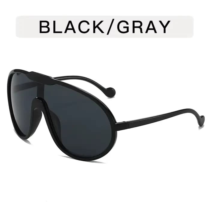 Lunettes de soleil vintage pour hommes et femmes, lunettes de soleil de grande taille, lunettes de s