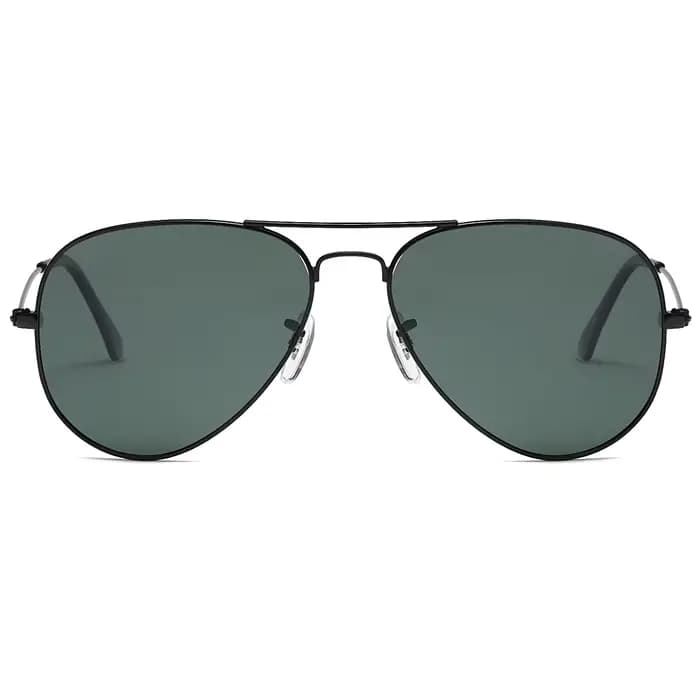 Lunettes de soleil aviateur polarisées ultra-légères 3025 pour hommes et femmes, monture métallique,