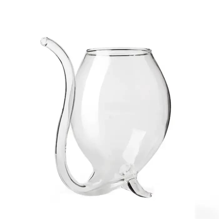 Verre à cocktail transparent de gastronomie moléculaire, gobelet à boisson, verre à champagne amusan