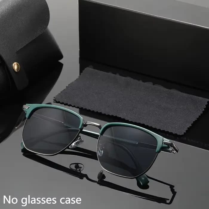 Lunettes de soleil unisexes noires, monture unisexe, lunettes de soleil protectrices et élégantes po