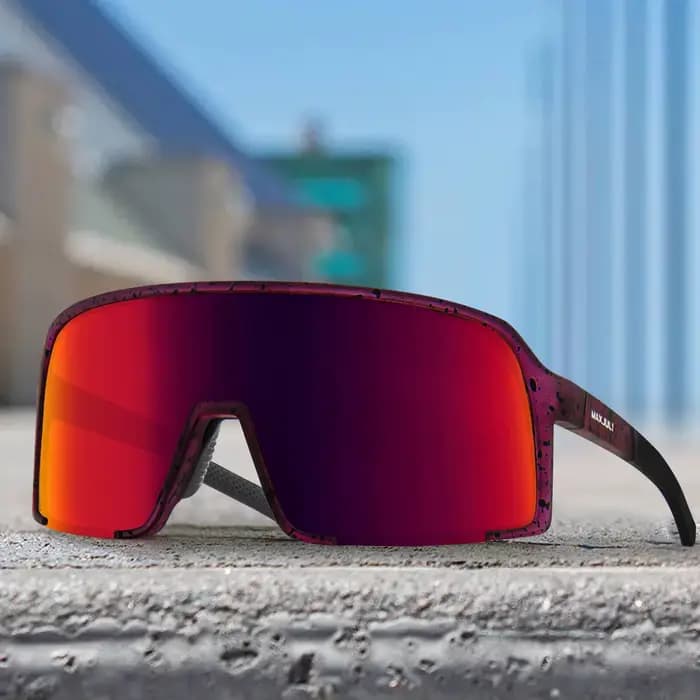 JULI lunettes de soleil polarisées pour hommes femmes, coupe-vent Sports de plein air cyclisme cours