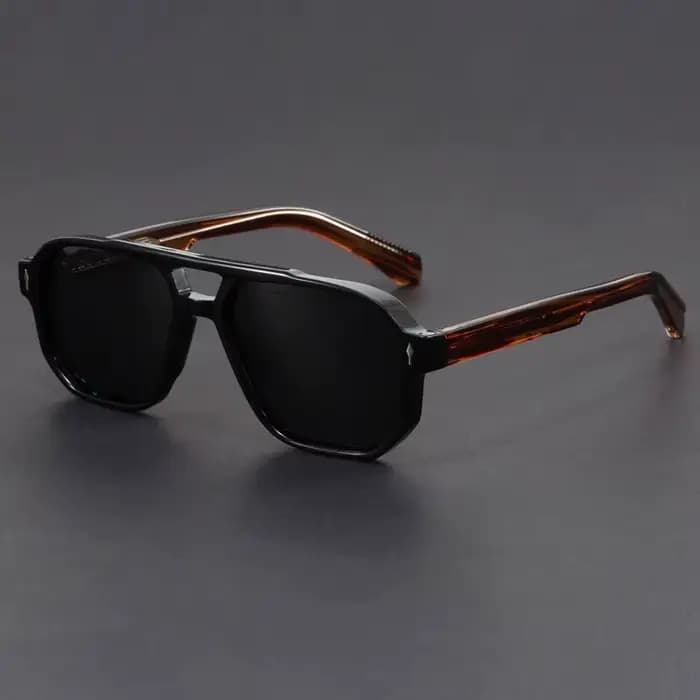 Vintage Punk pilote carré lunettes de soleil femmes pour hommes mode marque de luxe concepteur nuanc