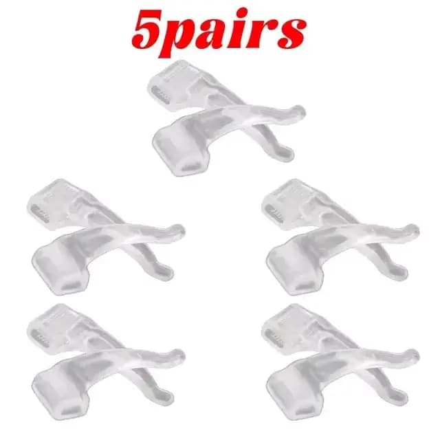 Manchon antidérapant pour lunettes, 10/30 pièces, Fixation du crochet d'oreille en Silicone pour lun