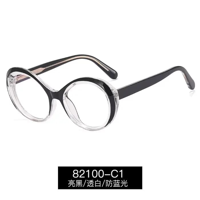 Lunettes ovales de grande taille, lunettes de lecture tendance pour femmes, lunettes anti-lumière bl
