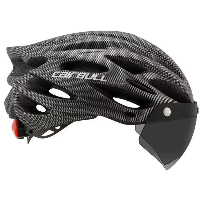 230gCAIRBULL casque ultraléger casque de montagne de route intégré moulé avec visière amovible lunet