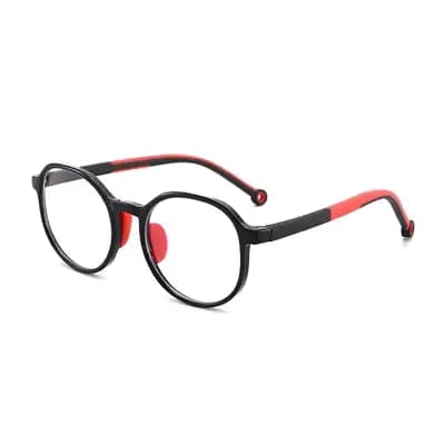 Lunettes Anti-lumière bleue pour enfants TR90, montures de lunettes médicales optiques rondes, lunet