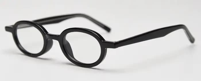 Peekaboo – petites lunettes ovales pour hommes, style coréen, monture de lunettes rétro TR90, verres
