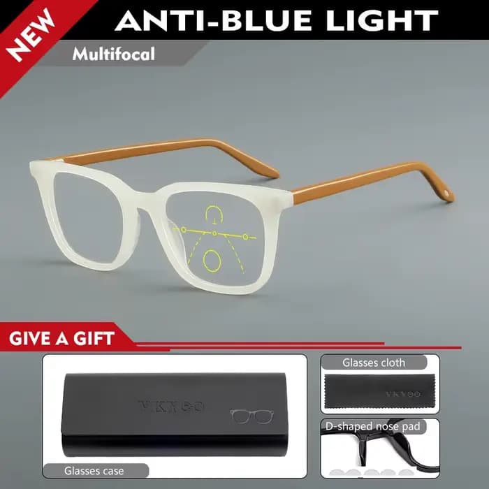 Lunettes rétro classiques VICKI pour hommes et femmes. Haute qualité. Anti-lumière bleue. Sur mesure