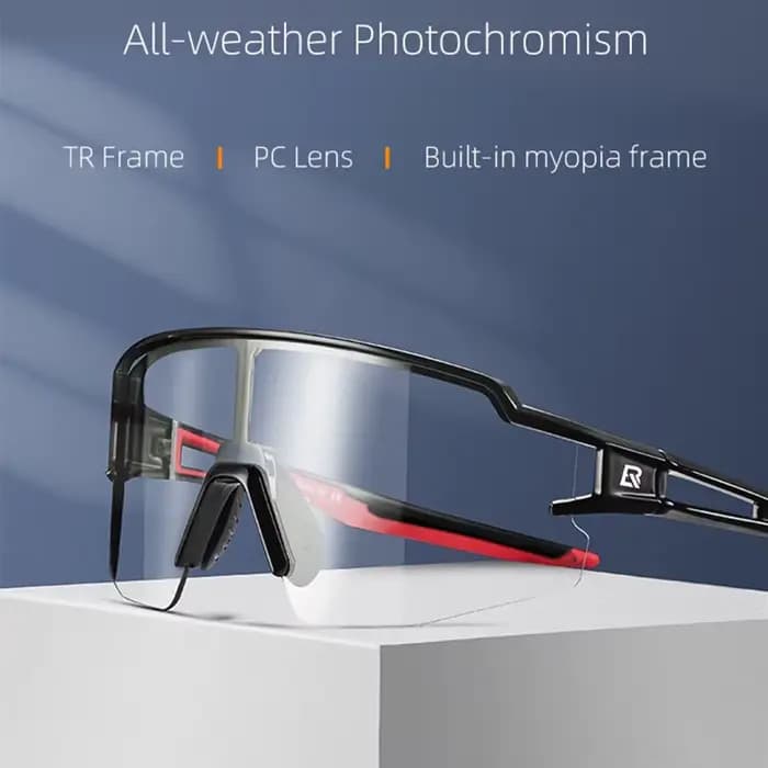 ROCKBROS lunettes de vélo lunettes de vélo photochromiques UV400 lunettes de Protection lunettes de 