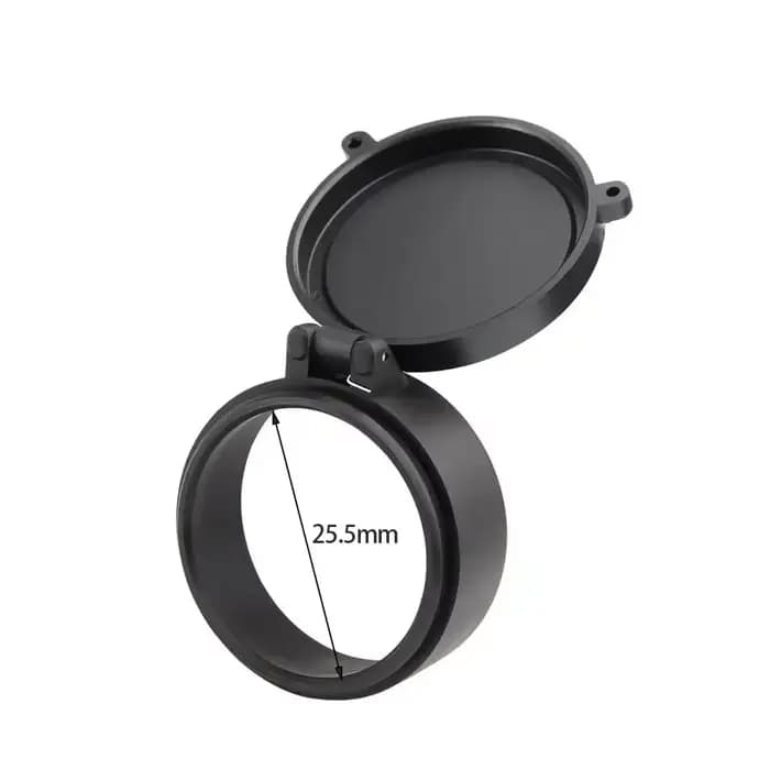 Couvercle de visée pour fusil de chasse, 25.5-65mm, capuchon de visée, étui anti-poussière, couvercl