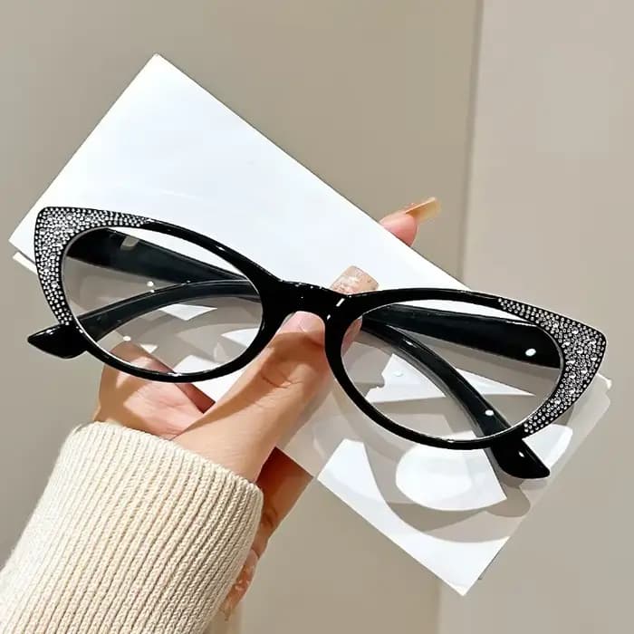 Lunettes de lecture de luxe pour femmes avec diamants, nouvelles lunettes de vue tendance pour homme
