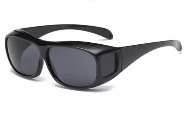 Lunettes de vision nocturne unisexes à monture carrée, style vintage, réduisent la fatigue visuelle,