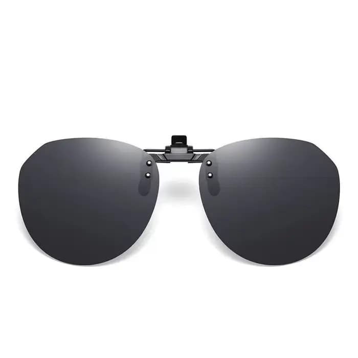 Lunettes de soleil à clip pour hommes et femmes, lunettes de soleil ultra-légères, myopie, grand cad