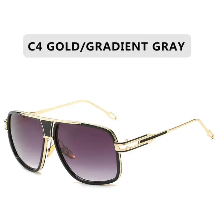 Lunettes de soleil miroir rétro vintage pour hommes et femmes, lunettes de soleil carrées, nuances d