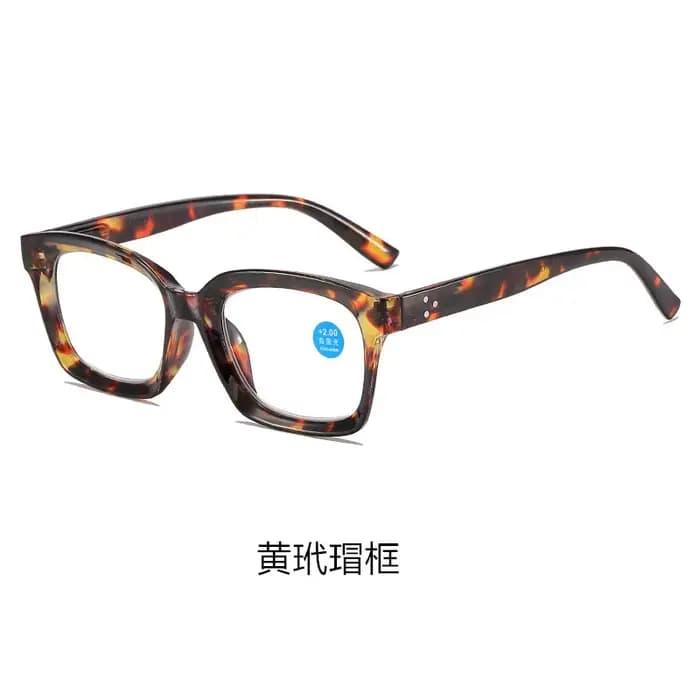 Lunettes de lecture anti-lumière bleue HD pour hommes et femmes, lunettes de presbytie, jambe de pri