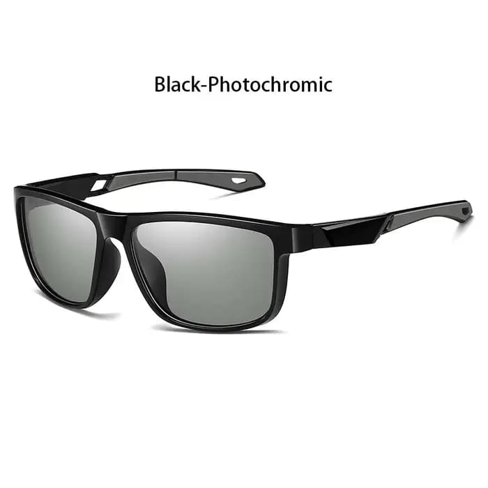 Lunettes de soleil photochromiques polarisées vintage pour hommes et femmes, pour la pêche, le cycli