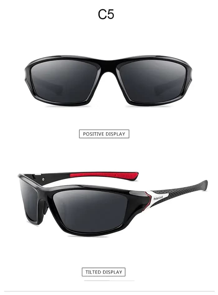 Lunettes De Soleil Polarisees Pour Peche Pour Hommes Et Femmes Pour La Condue Le Sport En Plein Air 