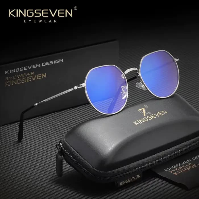 KINGSEVEN – lunettes anti-lumière bleue, unisexes, à la mode, protection contre les rayons bleus, po