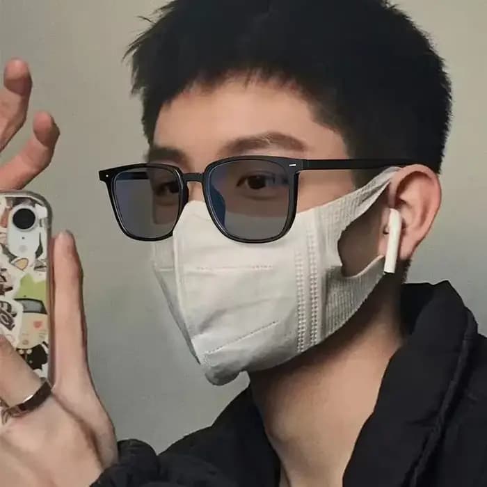Lunettes photochromiques Anti-Radiation à monture carrée Ultra légère, lentille remplaçable pour fem